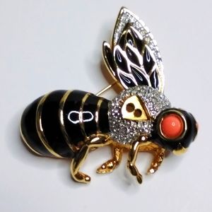 D'Orlan bumblebee brooch.